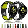 Cinturini per orologi 20mm/22mm cinturino in silicone per Samsung Galaxy 4 Classic/42mm/46mm/Gear S3/Active 2 Bracciale Huawei GT2 /2/2E/Pro Strap