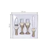 Ensemble de verres à vin, 4 pièces, ensemble de pelles, verres à Champagne, tasse à boire, whisky, cadeau Box264f