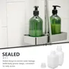 Liquid Soap Dispenser 2 Pcs Washing Powder Backflow Tank Sub Bottle Bucket Laundry Detergent Container Containers For White