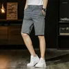 Shorts pour hommes Été Hommes Casual Coton Hommes Mode Solide Extérieur Respirant Militaire Mâle Vêtements D'affaires