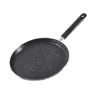 Casseroles Wok Petit-déjeuner Poêle de ménage Plaque de cuisson Durable Friture Alliage Poêle Halberd Pot antiadhésif Aluminium Maifan Pancake Pierre Steak