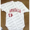 Camisa de beisebol masculina personalizada NCAA Alabama Crimson Tide College Jimmy Nelson Alex Avila Mikey White Cody Henry Jett Manning Alabama Shi High