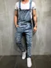 Herren-Jeans, gestapelt, gerippte Stretch-Baumwoll-Overalls, klassisches Design, Denim, lässig, mittlerer Stil, Overall für alle Jahreszeiten, Hosen