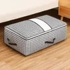 Dust-proof Wardrobe Storage Boxes Organizer for Bedroom Drawers Underbed Bag Quilt Clothes Home Large 240129