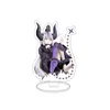 Keychains Cutey Figure Hololive Vtuber Acrylic Usada Pekora Uruha Rushia Hosimati Suisei Inugami Korone Bags Stand Model Anime KeyChain