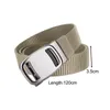 Belts Nylon Belt For Men Automatic Buckle Webbing Canvas Work Climbing