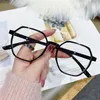 Sunglasses High-Definition Reading Glasses Fashion Transparent Myopia Eyeglasses Female Anti-Blue Light Outdoor Ultralight