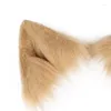 Party Supplies Wolf Fox Ears Tail Justerbar Belt Furry Animal Headband Cosplay Props Carnival Fancy Dress Halloween kostymtillbehör