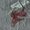 Set di reggiseni che si scontrano con ricami di fiori sexy Lingerie Set di biancheria intima da donna Reggiseno push up da donna con mutande per donna