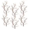 Decorative Flowers 6pcs Artificial Tree Branches DIY Witch Antler Twigs Dried Plastic