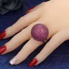 Sposa Talk Arrivi Donne alla moda Anello Cubic Zirconia Bella pietra colorata Gioielli di lusso per anelli della festa nuziale 240202