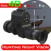 Megaorei 4B NK007 Plus Integrated 1080p Night Vision Scope Hunting Camera Monocular Clip on Attachment 850nm IR 400M Visa Range 240126