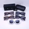 Designer Chanells Lunettes de soleil Cycle Luxury Fashion Sports Polarize Sunglass Men Femme Summer Hiver Vintage Drive Beach Baseball Black Blanc Square Salle