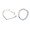 Bracelets de charme Bracelet de perles fait à la main Bracelet de mode étoile perles acryliques Bracelet bijoux de fête amitié poignet cadeau goutte