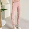 Lu Align Lu Ragazza Pantaloni sportivi Yoga Pantaloni fitness Jogging Palestra Pantaloni sportivi Donna Bodybuilding Quick Dry Dance Studio Pantaloni sportivi Swift Spee High