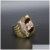 Hall of Fame Baseball 1961 1979 20 Lou Brock Team Champions Championship Ring With Tood Display Box Souvenir Men Fan Gift Drop Deliv Dh8ow