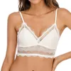 BH's Dames Kanten beha Onzichtbare lingerie Franse stijl Draadloze bralette Naadloos ondergoed Push-up beha Sexy rugloos