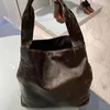 2024 Fashion miui bag brown black bags designer women bag Cowhide large capacity tote bag Hobo handheld armpit bag