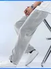 Pantaloni dritti estivi da uomo larghi sezione sottile drappeggio di seta di ghiaccio gamba larga sportiva casual adatto a 100 kg 240129