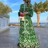 Casual Kleider Vintage Maxi Für Frauen Junge Damen Floral Gedruckt Böhmischen Stil Chiffon Langes Kleid Weibliche Strand Urlaub Kleidung