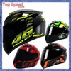 Casques de moto ABS Casque Full Face Big Tail Racing Off-Road Running Hommes Femmes Quatre Saisons