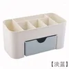 Storage Boxes Nordic Desktop Drawer Cosmetic Box Makeup Brush Organizer Jewelry Lipstick Mask Compartment Case