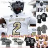 Custom S-6Xl NCAA Colorado Buffaloes Football Jersey 12 Travis Hunter 2 Shedeur Sanders Mcclain Woods Solder Edwards Hankerson Wilkerson H High igh