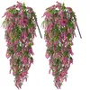 Decorative Flowers Artificial Flower Vine Plastic Fake Wheat Ear Lavender For Ceiling Mounted Garden Groggery Decoration Plant