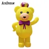 Groothandel op maat opblaasbare cartoon teddybeer model onderneming mascotte beren winkelcentrum display rekwisieten voor reclame