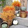 Dekorative Blumen, 1 Bündel, künstliche Herbst-Gartendekoration, Herbstblumenstrauß für Thanksgiving, Zuhause, Hochzeit, Weihnachtsdekoration