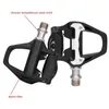 MEROCA Bike Lock Pedal Bicycle Self-Locking Pedal With Sealed Bearings Lock Piece For SPD System Road Bike Ultra-Light Pedal 240129