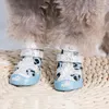 Hundkläder Four Seasons Waterproof Pet Shoes Chihuahua Yorkshire Terrier Puppy Dogs Accesorios Small Zapatos Perro