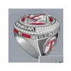 2010 2011 2023 Baseball Rangers Seager Team Champions Championship Ring With Wooden Display Box Souvenir Men Fan Gift Drop Delivery Dhutm