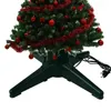 Decorações de Natal Base de suporte de árvore útil suporte rotativo elétrico de 360 graus árvores artificiais para casa el