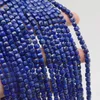 Pierres précieuses en vrac Lapis Lazuli naturel Cube à facettes irrégulier 4mm