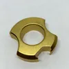 12mm tjock mässingsfinger tiger Pure Copper EDC Självförsvar Ring Key Chain Accessories Designers Creative 8Z5H