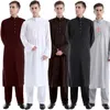 Ethnic Clothing Traditional Islamic Dubai Saudi Eid Jubba Abaya Thobe Arabic Muslim Sets Turkey Robe Men Dresses Caftan Ramadan Kaftan