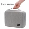 Hard Case Large Capacity Digital Storage Bag Travel Power Bank Data Cable Organizer Mobile Phone Charger Protective 240119