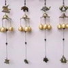 Figurines décoratives carillons éoliens rétro cloche en cuivre pendentifs suspendus décorations de jardin en plein air Oriental porte-bonheur
