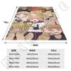 Coperte My Hero Academia Anime Himiko Toga Manga Coperta in flanella Copriletto ultra morbido Pile in microfibra Resistente