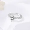Bandringen Damilla 1 Cadfc Mosan 925 sterling zilveren ring voor dames best verkochte ringen met een gevoel voor niche-ontwerp D6ty