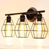 Wall Lamp 85-240V E27 Bathroom Vanity Light Mirror Front Sconce Industrial Farmhouse Without Bulbs