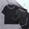 Designer Mens Shorts and T Shirt Set Mens Tracksuits Summer Suits Casual Polo Classic Shorts Mens Outdoor Sets Youth Fashion Tracksuit Men Two Oieces Print Tshirt