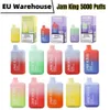 Jam King BC5000 Vapes Do dyspozycji 5000 vaper e papieros 12 Smaki 13 ml e-sok-soj