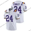 Travin Dural NCAA Lsu Tigers College Football Jersey Custom Jarvis Landry Chase Joe Burrow Justin Jefferson Clyde Edwards Helaire Derrius H High igh