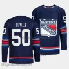 New York "Rangers" 23 Adam Fox 2023-24 Alternate Navy Third Jerseyss 10 Artemi Panarin 32 Jonathan Quick 22 Jonny Brodzinski 12 Nick Bonino 71 Tyler Pitlick 50 Will Cuylle