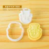 Backwerkzeuge Cartoon DIY 3d Biscuit Form Mini Anpanman Cookie Press Stempel Haushalt Gebäck Zuckerschneider Formen Kuchendekoration