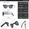Sunglasses SHAUNA Fashion Round Polarized Women Colorful Mirror Shades UV400 Eyewear Trending Men Punk Rivets Sun Glasses
