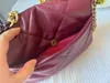classic woc cc 26cm handbag quilted tote Women men Luxury Designer Shoulder Bags flap golden metal letter logo clutch bags Genuine Leather CrossBody Wallets