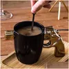 Mugs Creative Fashion Personality Mugs Model Pistol Cup Landmines Modeling Coffee Mug Milk Valentines Day Funny Gifts 210827 Drop Deli Dhcda